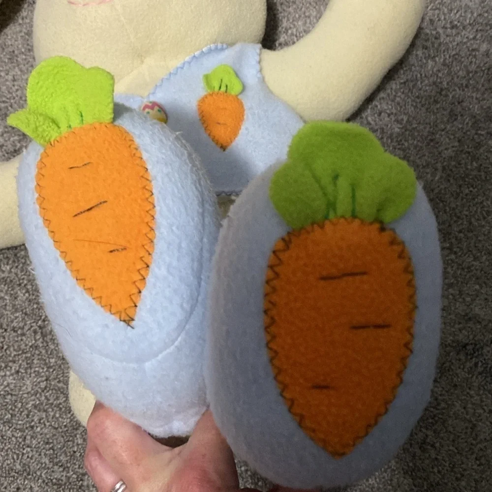 Vintage Zany Brainy Bunny Rabbit Stuffed Toys Stuffies Plush Easter Boy & Girl